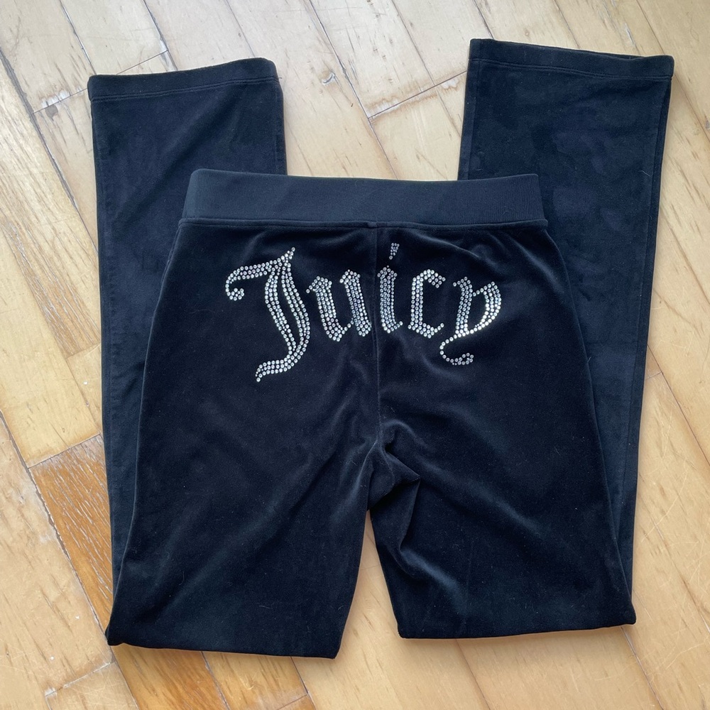 JUICY COUTURE OG Big Bling Velour Track Pants